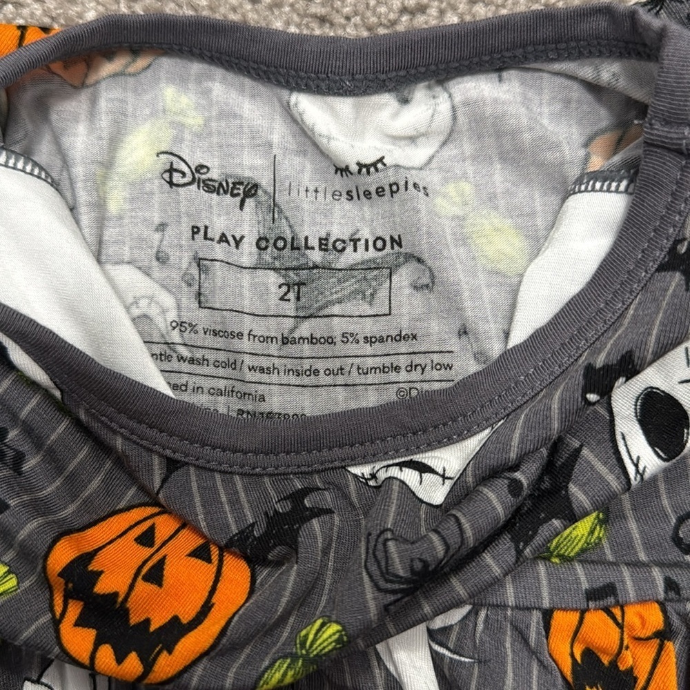 Little Sleepies Disney The Nightmare Before Christmas Twirl Dress - Picture 3 of 6